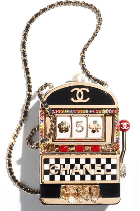 chanel slot machine purse price|chanel slot machine helmet.